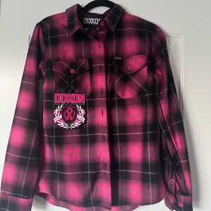 2024 NWT DIXXON Breast Cancer Flannel